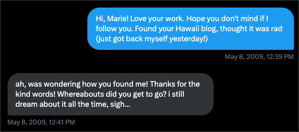 We often argue about who made the first move